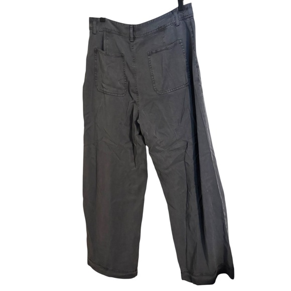 NWT Sundance Gray Wide Leg Lyocell Pants‎ Size 10 Petite - Picture 6 of 9